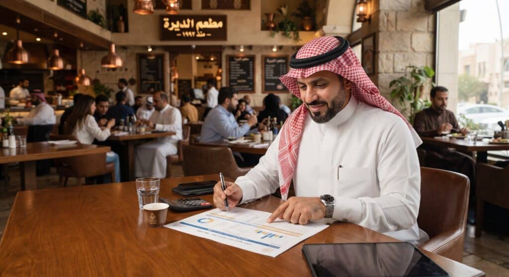 محاسبة المطاعم في السعودية